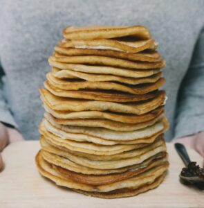 stack of pancakes