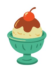 ice cream sundae