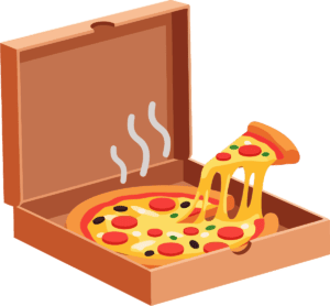 pizza in a box